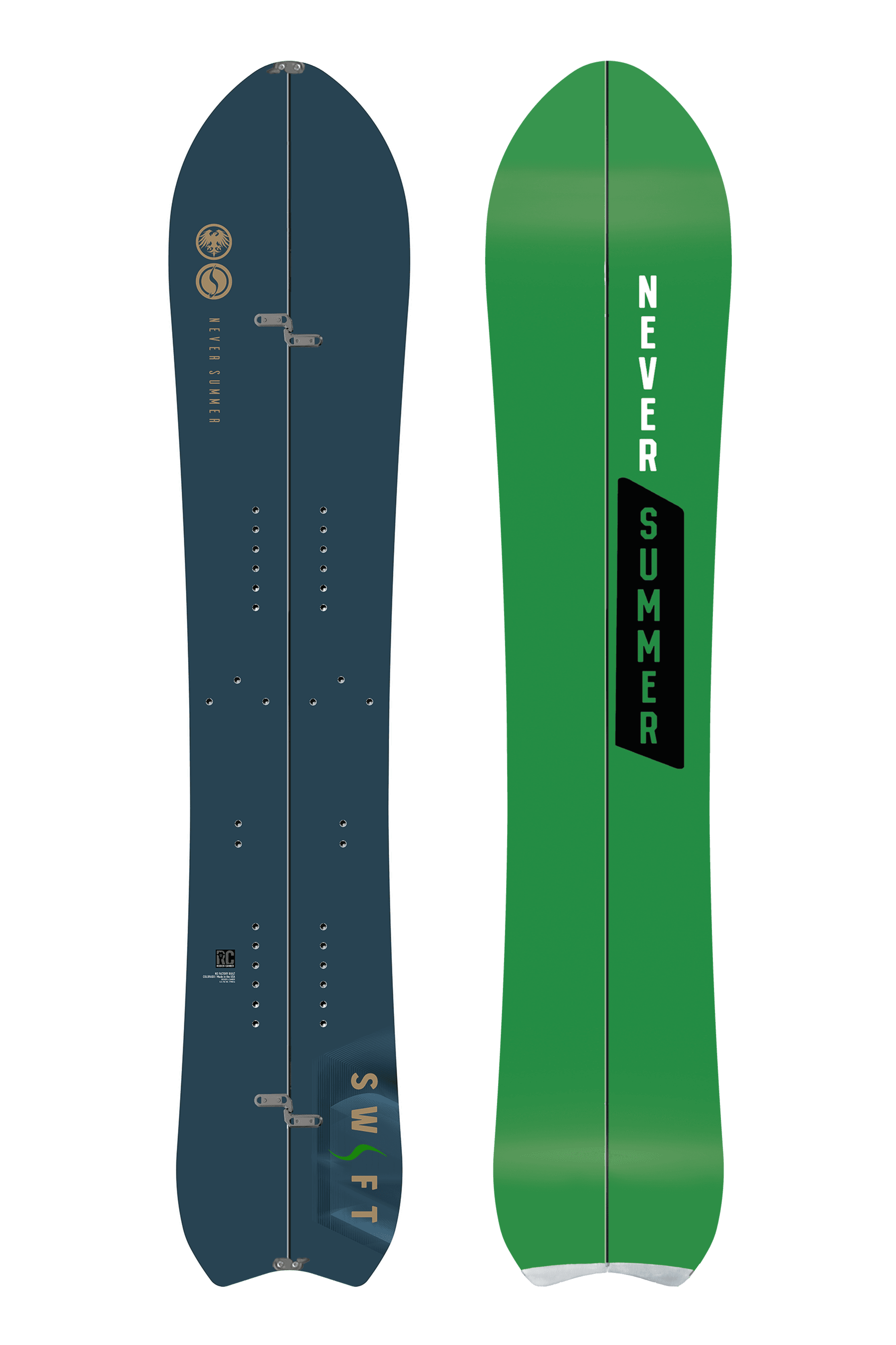 Never Summer Snowboards Men’s 2026 Swift Splitboard