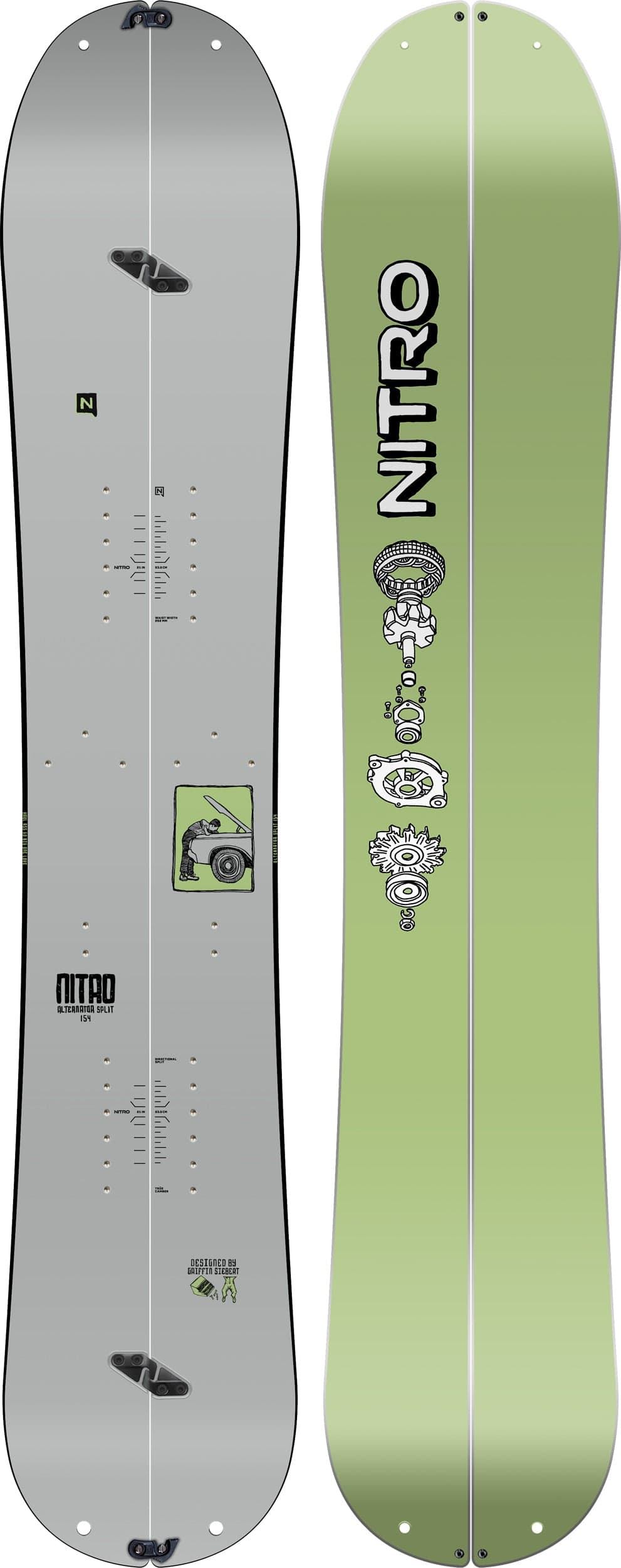 Nitro Snowboards Nitro Alternator Split Snowboard