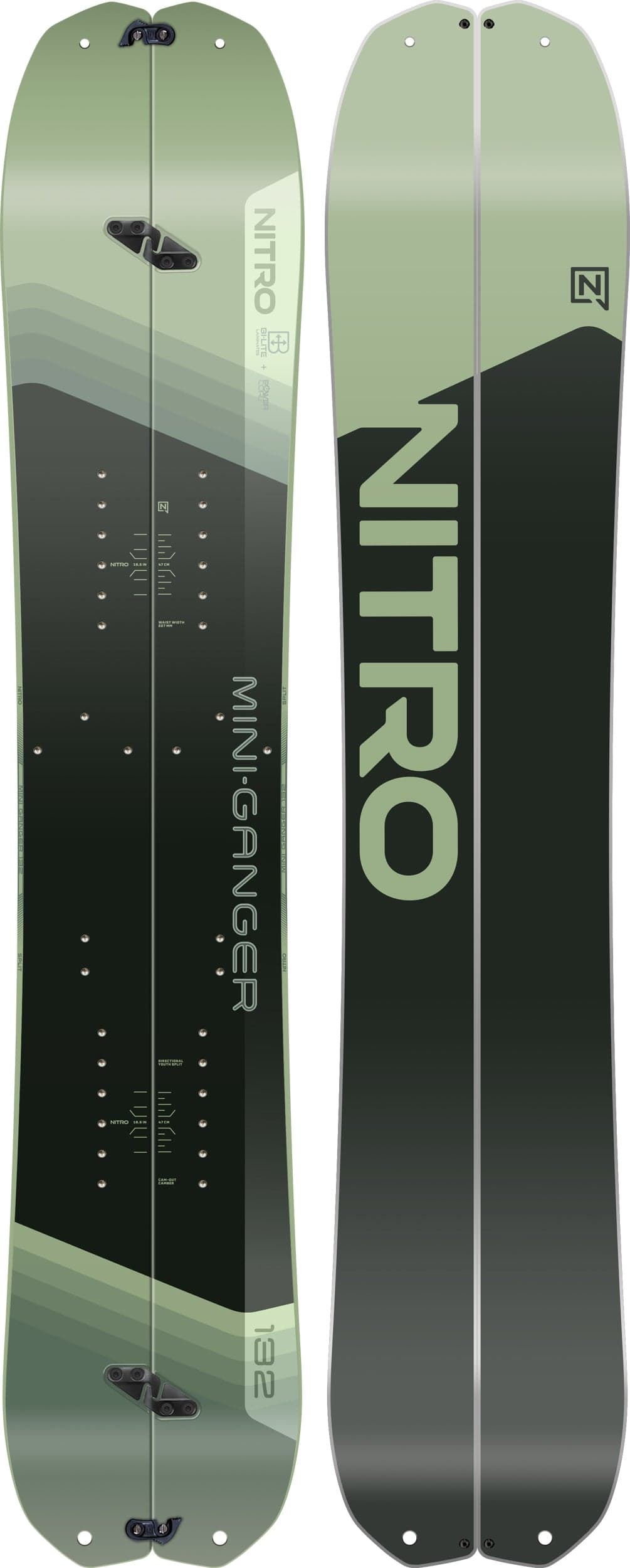 Nitro Snowboards Miniganger Youth Split