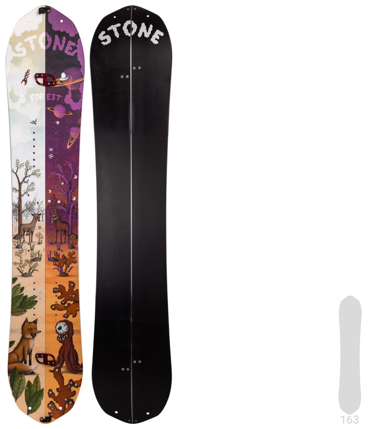Stone Snowboards Forest Split