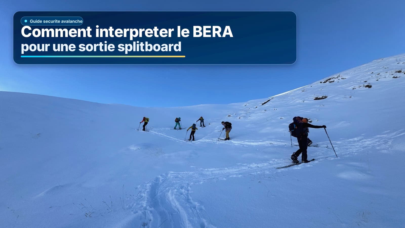 Comment interpréter le BERA pour une sortie splitboard