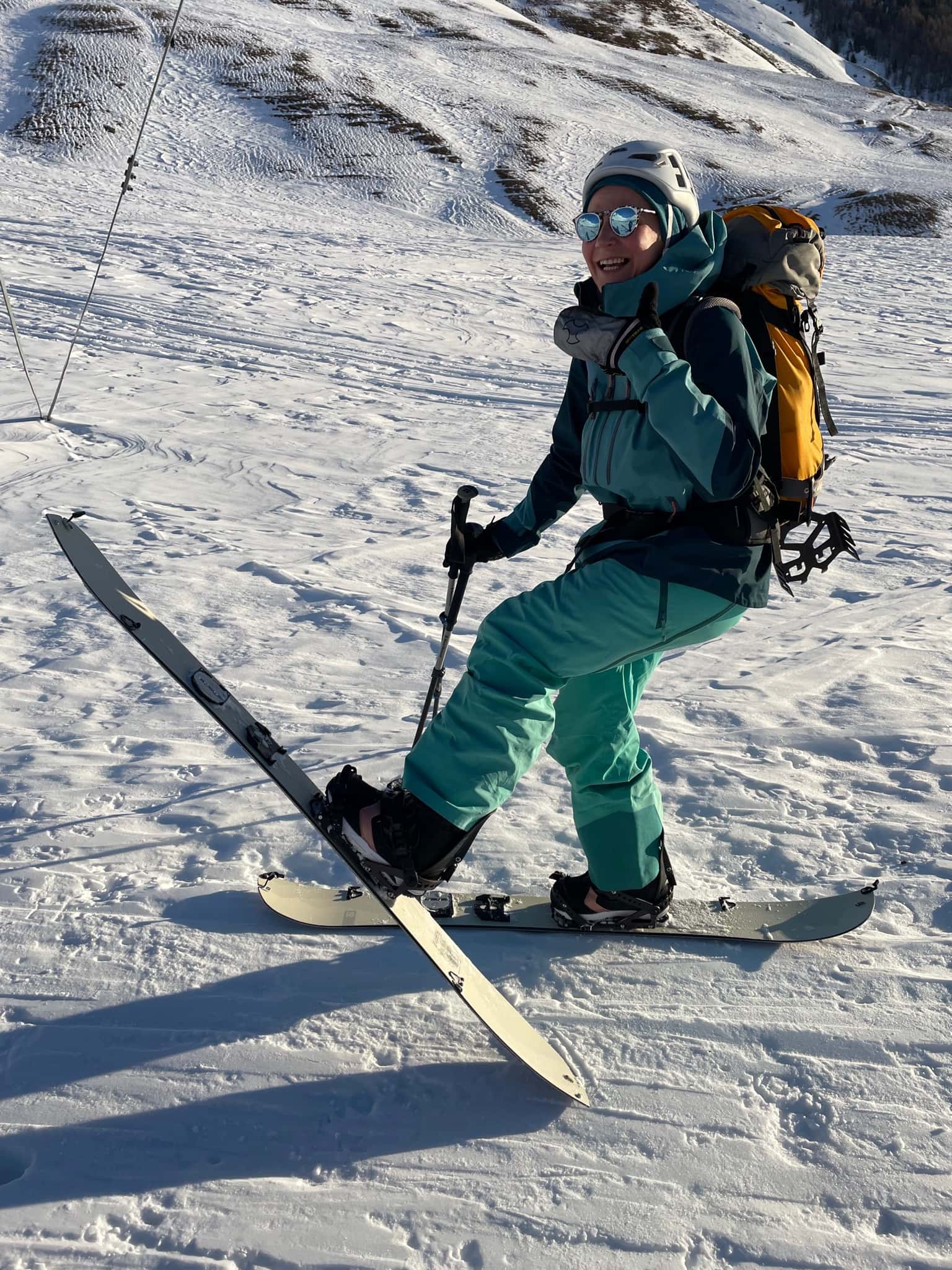 Conditions dégradées en montagne: progression prudente en groupe